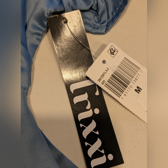 Trixxi Junior's Dress, Size M, Blue - Picture 9 of 10
